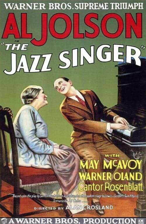 Poster for The Jazz Singer